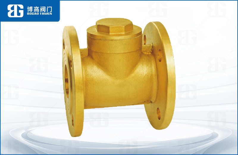 黃銅法蘭止回(hui)閥