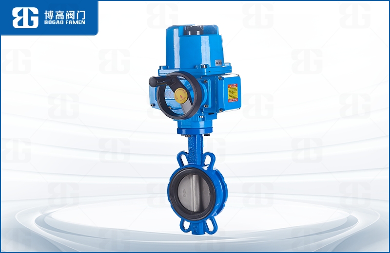 電動(dòng)對夾式(shì)中線蝶(dié)閥