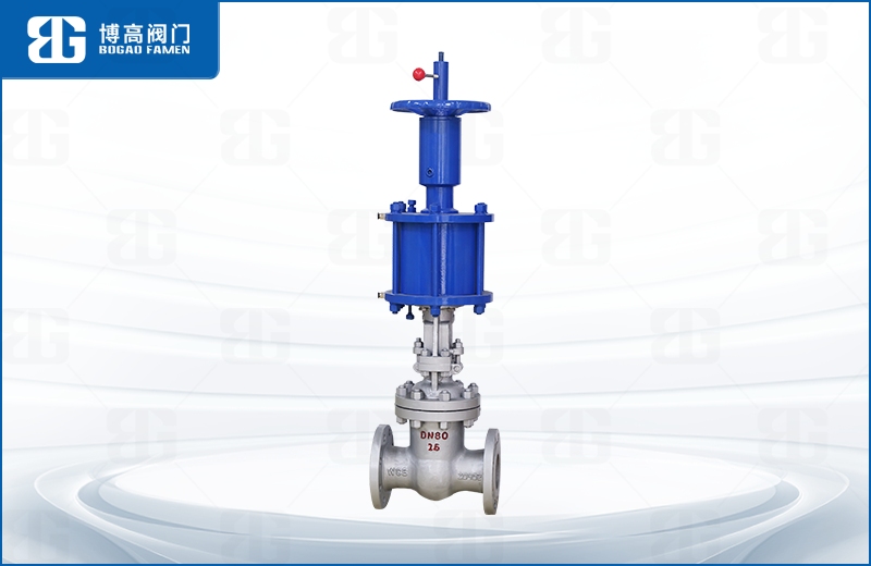氣動法蘭(lan)閘閥